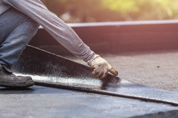 Professional Waterproofing technician working in California, MD